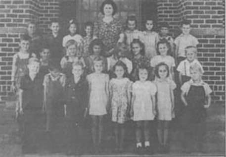 Second Grade Class 1944-45